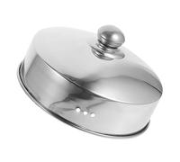 HEALLILY Coperchio a cupola in acciaio inox per cottura a vapore per cottura a vapore resistente alle alte temperature, copertura protettiva per alimenti per cottura a vapore e grigliare bistecche