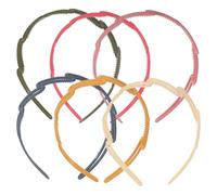 HEALLILY Fasce per Chioma da Donna in Plastica Leggere e Portatili 6 Pezzi Fascia Semplice e Raffinata Ornamento Delicato per Feste e Matrimoni per Acconciature Istantanee
