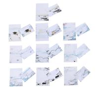 HEALLILY Kit Cancelleria 10 Set Carta da Lettere e Buste in Carta Stampe Stile Pittura Cinese, per Scrivere Note ed Esprimere Emozioni