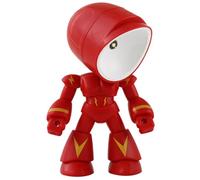 HEALLILY Lampada da Scrivania Robotica Rossa con Testa Luce Notturna Creativa per Cameretta Base Magnetica per Decorazione e Studio