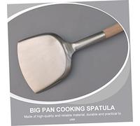 HEALLILY Padella per uso domestico e ristorante, pratica spatola da cucina con bordi arrotondati lisci utensili da cucina per friggere e cucinare wok
