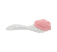 HEALLILY Spazzola Detergente Viso in Silicone Rosa Manico, Massaggiatore per Pulizia Profonda e Rimozione Cellule Morte, la Cura della Pelle