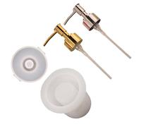 HEALLILY Stampo in Silicone per Flacone Dosatore, Stampo per Bottiglia Spray Diy, Bianco, Facile da Pulire, Morbido al Tatto, per Realizzare Bottiglie Decorative