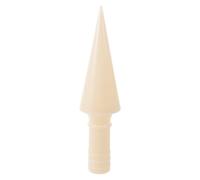 HEALLILY Stampo Resistente al Calore per Coni Gelato in Plastica Bianca Superficie Interna Liscia, Facile da Sformare, per Pasta Croissant e Pezzi in Cucine Domestiche
