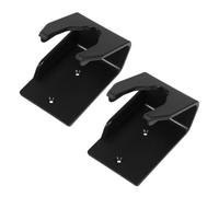 HEALLILY Supporto per Lettore Barcode in Plastica Nero 2 Pezzi Montaggio a Parete Compatibile per Scanner da Magazzino e Punto