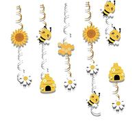 HEALSOPTHY 1 Set Decorazioni Appese Tema per Feste Compleanno Shower Card Spirali per Atmosfera Festiva Incredibile Adatte per Interni Ed Esterni Facili da Installare Riutilizzabili