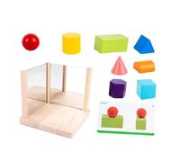 HEALSOPTHY 1 Set Specchiati per Educativo Geometrico per Sviluppo e Sicuro e Facile da Giocare per Apprendimento e Divertimento