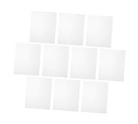 HEALSOPTHY 10 Fogli Penna per Stampa 3D per Stampino in 3D Kit per Realizzare Stencil Modello di Stencil Modelli di Pittura Stencil Modello di Geometria PVC Transparent