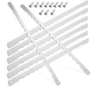 HEALSOPTHY 12 Lame di Ricambio per Bread Cutting Replacement in Acciaio Inossidabile, Lame Seghettate per Slicing Tool, Viti Incluse