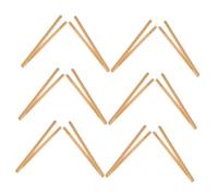 HEALSOPTHY 12 Montessori Pinzette Bambù per Mini Pinze per Sviluppo Motricità Fine Strumenti Educativi per Apprendimento Indipendente e Coordinazione Occhio Mano Adatti Mani Piccole
