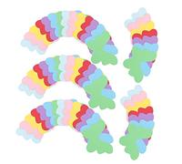 HEALSOPTHY 140 Pezzi Sagome Carta Colorate per Decorazioni Diy Materiale Creativo per Forme Carta per Lavagne e Annunci Aula