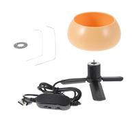 HEALSOPTHY 1set Ciotole per Perline Elettriche Macchina per Creare Gioielli DIY con Ago Portatile e Facile da Usare per Collane e Bracciali
