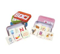 HEALSOPTHY 1set Puzzle Didattico Per Ragazzo Ragazza Scatola Di Gioco Creativo Di Apprendimento Cognitivo Blu Carte Di Riconoscimento Forme Giochi Educativi Per Ragazzi e Ragazze