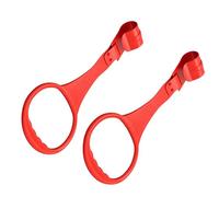 HEALSOPTHY 2 Pezzi Anelli per Lettino e Recinto Maniglie Ergonomiche per Supporto Sicuro per Camminata e Allenamento Stand-up Facili da Installare per Casa e Asilo
