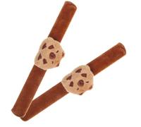 HEALSOPTHY 2 Pezzi Braccialetti Morbidi e Sicuri a Tema Animali di Peluche per Bambini Design Adorabile, come Giocattoli per Feste Back To School Party