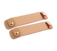 HEALSOPTHY 2 Pezzi Cuscinetti Imbottiti per Tracolla Borsa in PU Pelle Spessi Cuscini per Spalla per Tracolle di Borse Tracolla e Tote Riduzione Pressione e Protezione Spalla