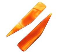 HEALSOPTHY 2 Pezzi per Lucidatura Agata per Gioielli Oro e Argento Strumenti Essenziali per e La Cura dei Gioielli Design Naturale per Artigiani e Hobbisti Colore Casuale Colore Casuale