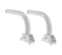 HEALSOPTHY 2 pezzi Supporto Regolabile per Antenna da Esterno Staffa per Wireless Bridge e Cpe Montaggio Parete per Antenna Tv e Cb Design Robusto e Facile Installazione