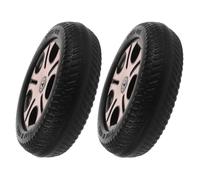 HEALSOPTHY 2 Ruote Posteriori per Triciclo, Ruote Antiscivolo per Scooter, Ricambi Leggeri e Resistenti Facile Installazione, Compatibili Vari Modelli