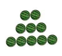 HEALSOPTHY 20 Palline Rimbalzanti in Gomma con Design Anguria Colorata Giocattolo Educativo per Resilienti e Sicure per Coordinazione e Apprendimento Cromatico Colore Colore Casuale