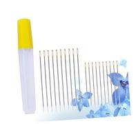 HEALSOPTHY 20 Pezzi Aghi da Cucito a Mano in Acciaio al Carbonio con Occhio Misure per Ogni Dimensione per Ricamo Croce e Lavori a Maglia Confezione con Contenitore