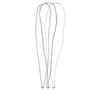 HEALSOPTHY 3 Pezzi Elastici Regolabili per Sacchi della Spazzatura, Fasce Elastiche Resistenti in Gomma Cordino lungo 140 Cm, Fissaggio Versatile per Bidoni e Attività All'aperto