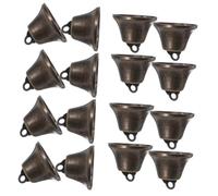HEALSOPTHY 30 Pezzi Vintage Metal Bells Mini Jingle Bells in Antique for Crafts Wind Chimes Door Decor Dog Collars And Holiday Ornaments