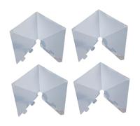 HEALSOPTHY 4 Pezzi Proiettore Olografico 3D per Esperimenti Scientifici Bambini Microproiettore PVC per Display Telefono Strumento Ottico Didattico Mini Proiettore Ologrammi Supporto