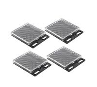 HEALSOPTHY 4pezzi Pannello Retroriflettente Fotoelettrico Di Ricambio Pannello Riflettore Retroriflettente Per Sicurezza Domestica e Stradale Accessori Riflettenti