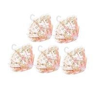 HEALSOPTHY 5 Mini Ombrellino Parasol in per Casa delle Accessori Decorativi Miniature per Scenari e Giochi Creativi Colorazione e Motivo Casual Colore Casuale