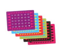 HEALSOPTHY 5 Set Carte Numeriche Telepatiche Interattivo per Trucchi da Palco Carte Calcolo Mentaliste Piccole e per Spettacoli e Giochi