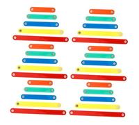 HEALSOPTHY 50 Strisce Geometriche Magnetiche per Costruzione Matematica Kit Didattico Versatile per Apprendimento Quadrati e Strumenti Educativi per Potenziare