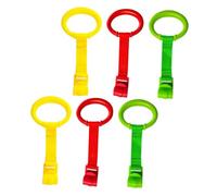 HEALSOPTHY 6 Pezzi da Trazione per Lettino Supporto per Apprendimento Camminata per Aiutare Ragazzo Ragazza Stare in Piedi Facili da Installare per Uso ed Colori Rosso