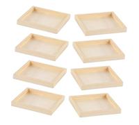 HEALSOPTHY 8 Vassoi Legno per Puzzle Organizer Portatile Non Finiti Legno Naturale per Ordinare e Stimolare Limmaginazione