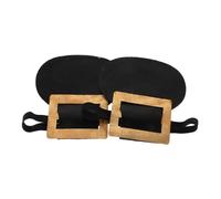 HEALSOPTHY Accessorio Per Costume Storico Fibbie Decorative Per Scarpe Vintage Resistente, Fibbie Per Scarpe Da Costume Design Artigianale, Per Cosplay e Travestimenti Natalizi