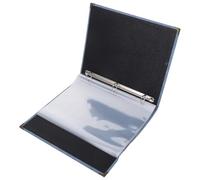 HEALSOPTHY Album per Scrapbooking A4 Custodia Vellutata Blu Libro Fotografico Fai da Te per Progetto Artigianale Organizer Portatile per Biglietti e Opere D’Arte Forniture per