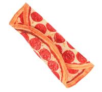 HEALSOPTHY Astuccio Portapenne Arrotolabile Motivo Pizza, Portapenne in Tela Resistente, Organizer per Matite da Disegno e Pennelli, Astuccio Compatto per Scuola e Ufficio, Regalo Creativo