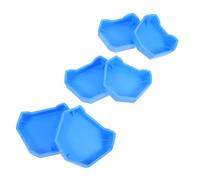 HEALSOPTHY Base Per Modello Laboratorio Supporto Riutilizzabile in Plastica Robusta Per Stampi Odontotecnici Posizionamento Preciso Per Protesi e Impronte Dentali Set Essenziale Per Laborator