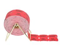 HEALSOPTHY Biglietti Lotteria con Supporto in Rotolo Etichette Perforate per Eventi e Carnevali Ticket Striscia con Spazio per Informazioni Pratici e Resistenti