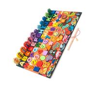 HEALSOPTHY Blocchi Costruzione Educativi per Anni Gioco Divertente per Sviluppo Cognitivo e Coordinazione Puzzle Multifunzionale per Ragazzo Ragazza