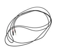HEALSOPTHY Cavo Prolunga Audio Jack 3.5mm Maschio Femmina, Cavo Audio Stereo Aux Extender 2m, Pp, Lega di Alluminio e Nylon, Nero, per Amplificatore di Potenza e Divisore di Frequenza, Palco