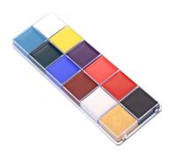 HEALSOPTHY Colore Dell'olio Dipinto Vernice Per Halloween Pittura Corpo Vernice Per Il Trucco Dipinto Del Tavolozze Trucco Fantasiose Tavolozza Colori
