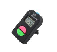 HEALSOPTHY Contatore Digitale Elettronico Funzione Conta su/Giù Nero con Display LED a 4 Cifre Materiale ABS, Facile da Installare per Applicazioni Professionali e Hobby