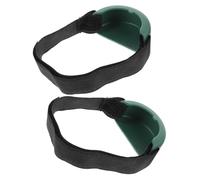 HEALSOPTHY Copertura per Scarpe Antinfortunistiche in Silicone Verde Protezione Punta per Lavoro e Sport Ammortizzatore d Impatto per Scarpe Passeggio Overshoe Protettivo Traspirante