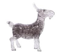 HEALSOPTHY Crystal Puzzle Capra Da Scrivania Capra Puzzle 3d Per Divertimento