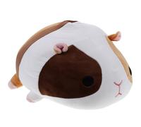 HEALSOPTHY Cuscino di Peluche a Forma di Porcellino D'india 40 Cm, Giocattolo Imbottito Decorativo, Ornamento Morbido per Feste e Uso Interno, Design Vivido e Multifunzionale