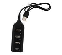 HEALSOPTHY Data [ Hub Usb 2.0 Pratico Divisore Usb Hub Di Espansione Per Desktop Ufficio e Casa 4 Porte Ad Alta Velocità e Dissipazione Del Calore