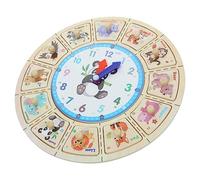 HEALSOPTHY Didattico in Animale Puzzle Educativo Portatile Cartoon Cognitivo per Imparare Leggere Regalo per e Apprendimento