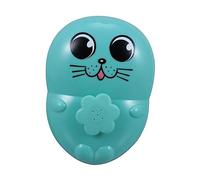 HEALSOPTHY Doccia Elettrico per Bagnetto Ragazzo Forma Leone Cartoon Induzione Automatica Sicuro per Bagno e Piscina