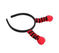 HEALSOPTHY Fascia per Chioma Antenne di Insetto Creative e Leggere in Abs e Peluche, Accessorio Divertente per Feste di Compleanno e Spettacoli Teatrali